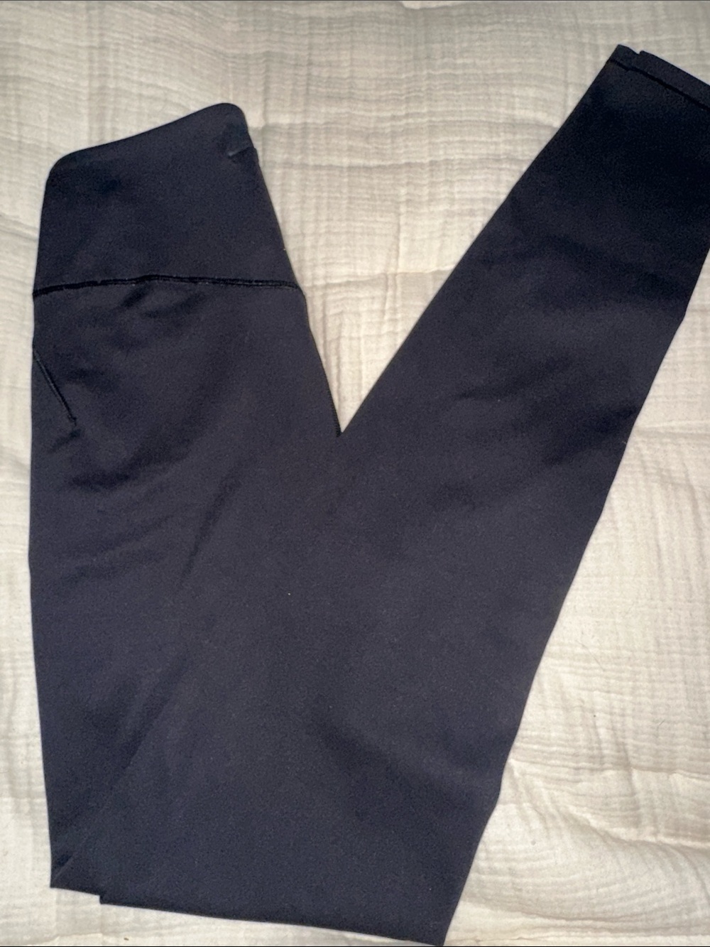 SKIMS x Nike Dri-Fit Black Leggings No Seam Front NWOT XS